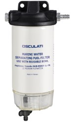 Bensin filter w / vatten / bränsle separator
