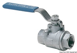 Full-flow ball valve AISI 316 3