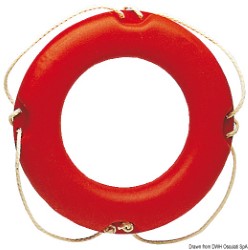 Ring lifebuoy made of orange Eltex old M.D.  