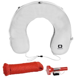 Horseshoe buoy 22.413.02 w/accessories -white 