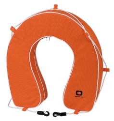 Soft horseshoe lifebuoy orange PVC 