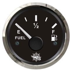 Brændstofstandsmåler 10-180/240-33 ohm sort/blank 