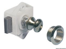 Mini push-lock γυαλισμένο και επικαλυμμένο ορείχαλκο 16 mm
