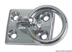 Поворотное кольцо из хромированной латуни 35 мм