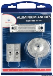 Kit anode aluminium p. Honda hors-bords 40/50 HP 
