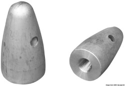 Ogive en zinc pour hélice Ø 35/40 mm 
