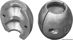 Aluminium-Olivanodenachse 38 mm (1 1/2)