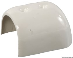 Белая клемма из АБС-пластика 55 мм