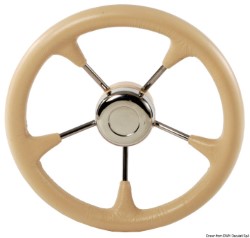 Soft polyurethane steering wheel cone cream 350mm 