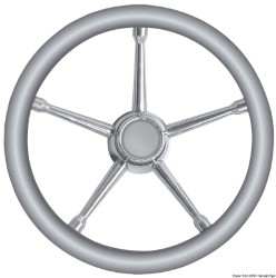 Steer.wheel SS / sivá 350mm