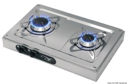 Two-burner cooktop, external 