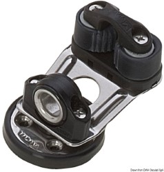 Low clam cleat swivel tower 
