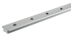 Szyna aluminiowa anodowana 25x4 mm (drążek 2m)