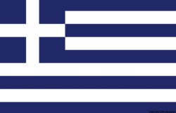 Bandera de Grecia 20x30cm