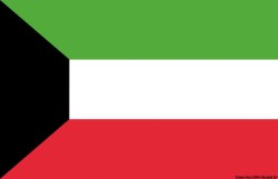 Flaga Kuwejtu 20 x 30 cm