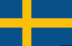 Vlag Zweden 20 x 30 cm