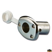 Flush-mount pole socket diameter 25 mm