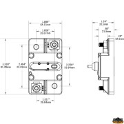 Disjoncteur bus 285 sfcmt 80a