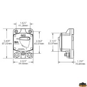 Disjoncteur 187 sfcmt 50a