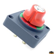 Flush mount battery switch