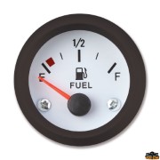 Indicatore di livello carburante bianco