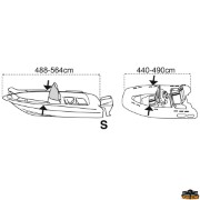 Boat cover Covy Line size mini tender 240-300 cm