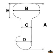 Sacca porta motore ausiliario 2,5 hp