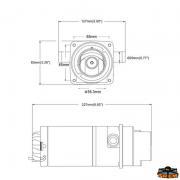 12V elektrische Toilettenpumpe