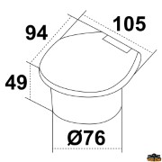 Duschkasten mit Mixer