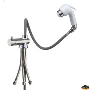 Mixer with removable shower