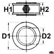 Air filters for Volvo engines