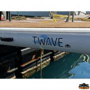 Schwimmende aufblasbare Gangway T-WAVE